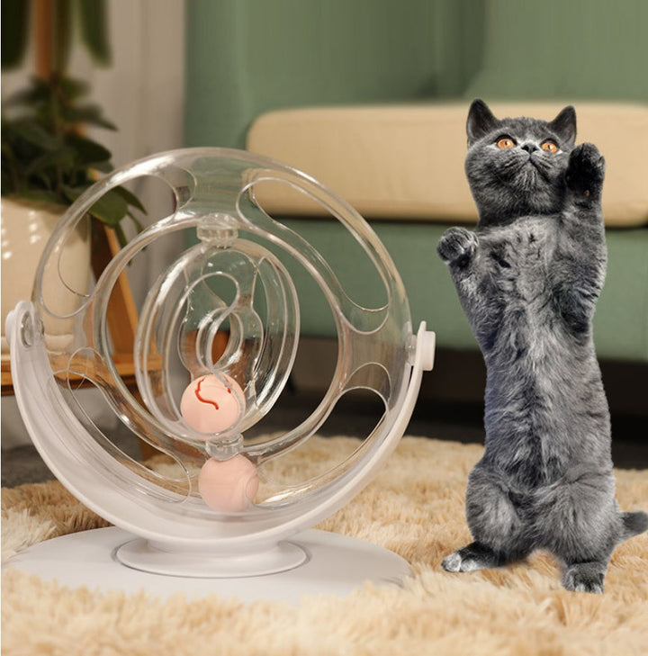 Unleash Your Cat's Curiosity with Our Cat Turntable Educational Toys