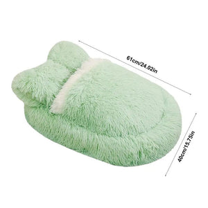 The Ultimate Comfort: Fluffy Pet Beds Anti-Slip Puppy Nest