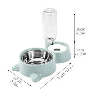 Elevate Your Pet's Dining Experience with the Automatic Food Water Feeder