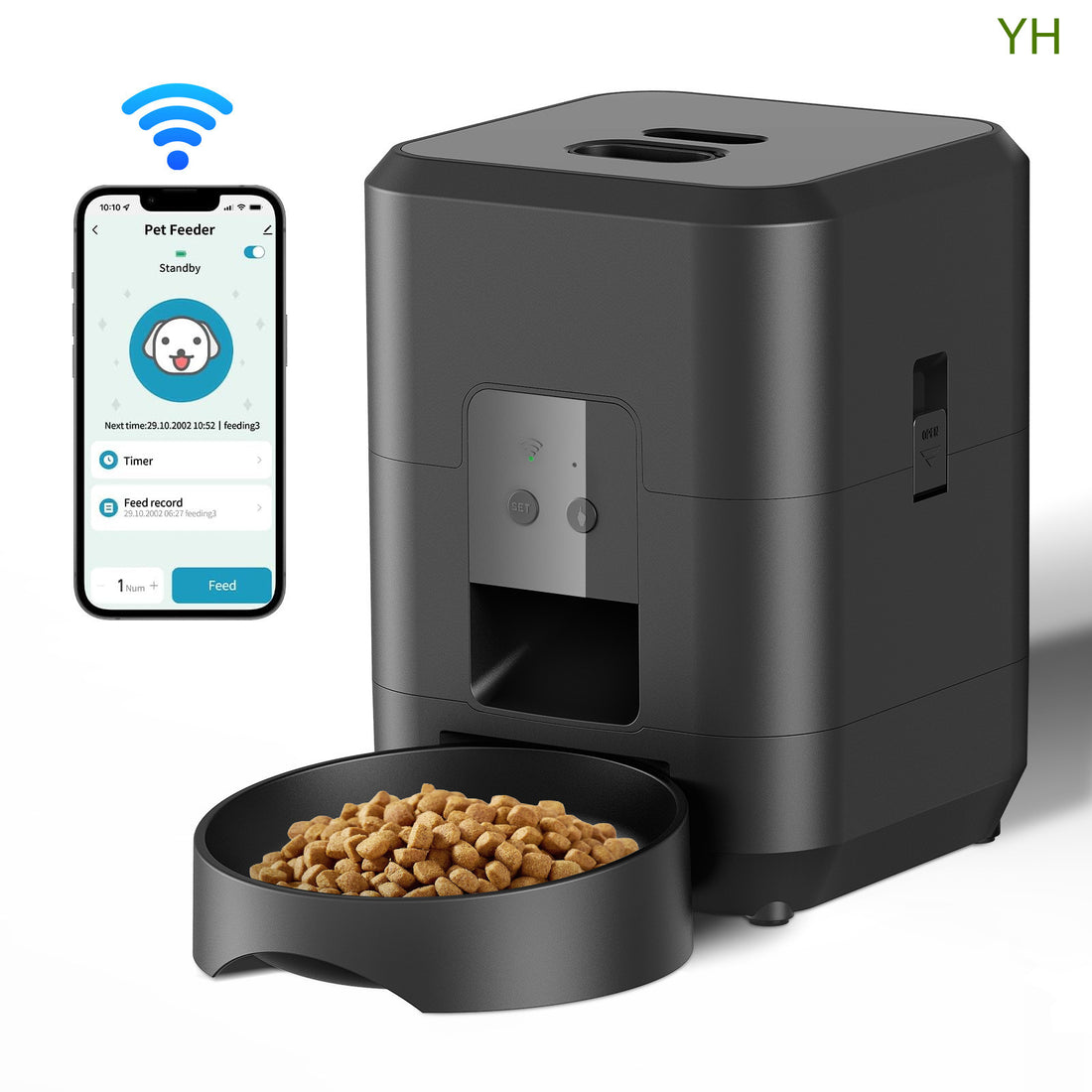 Timing Remote Automatic Pet Feeder