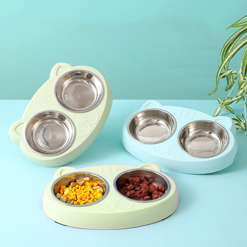 Stainless Steel Pet Food Bowl Water Bowl
