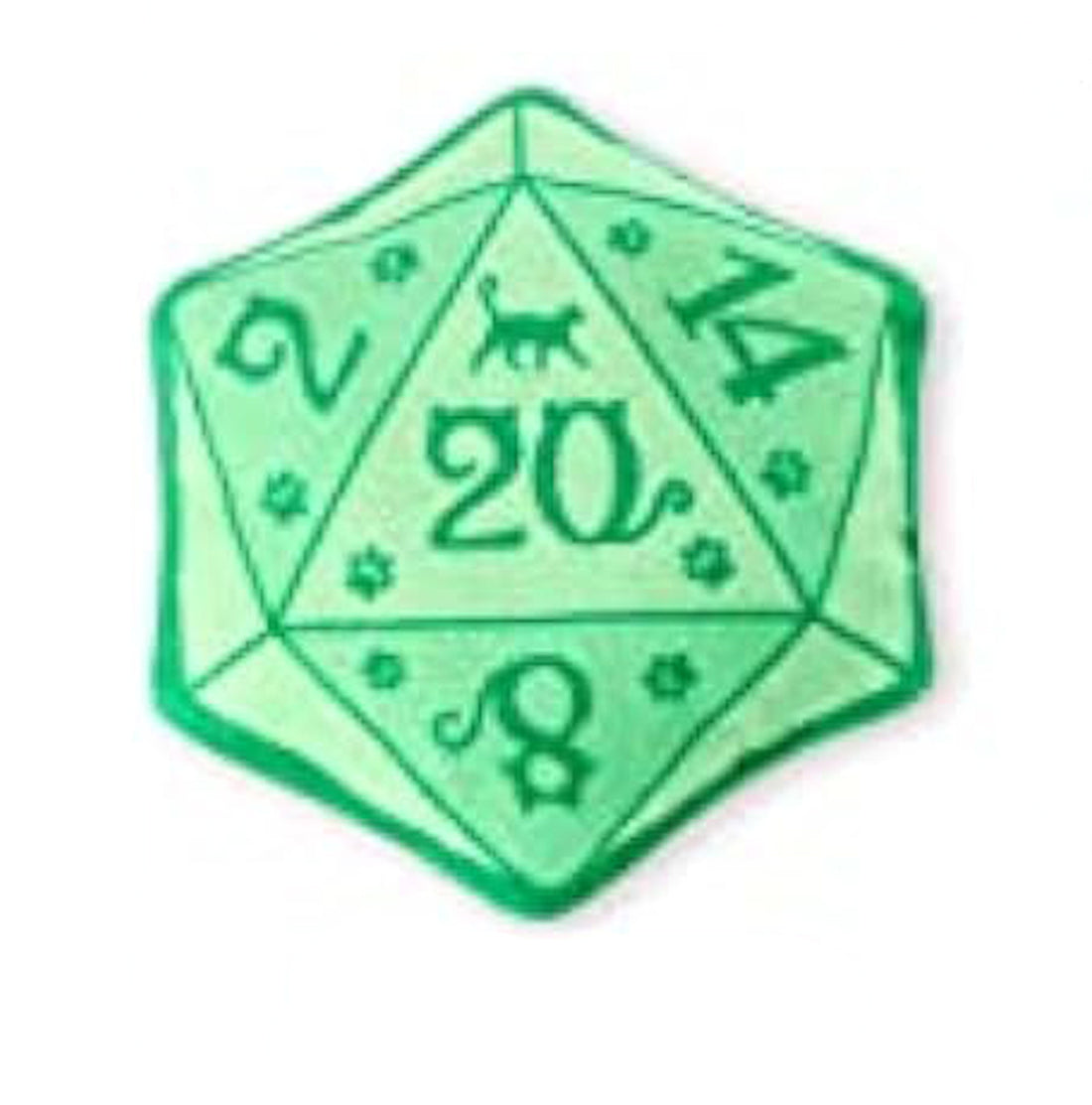 Dice Catnip Toy DND Cat Toy