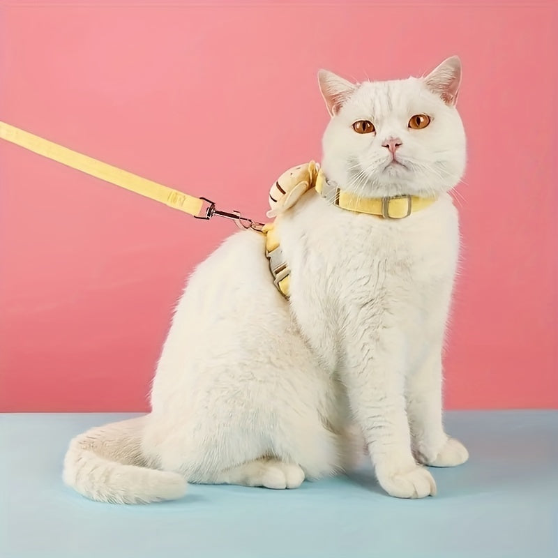 Cat Harness Leash Set