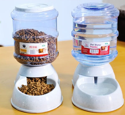 Automatic Pet Feeder Drinking Water