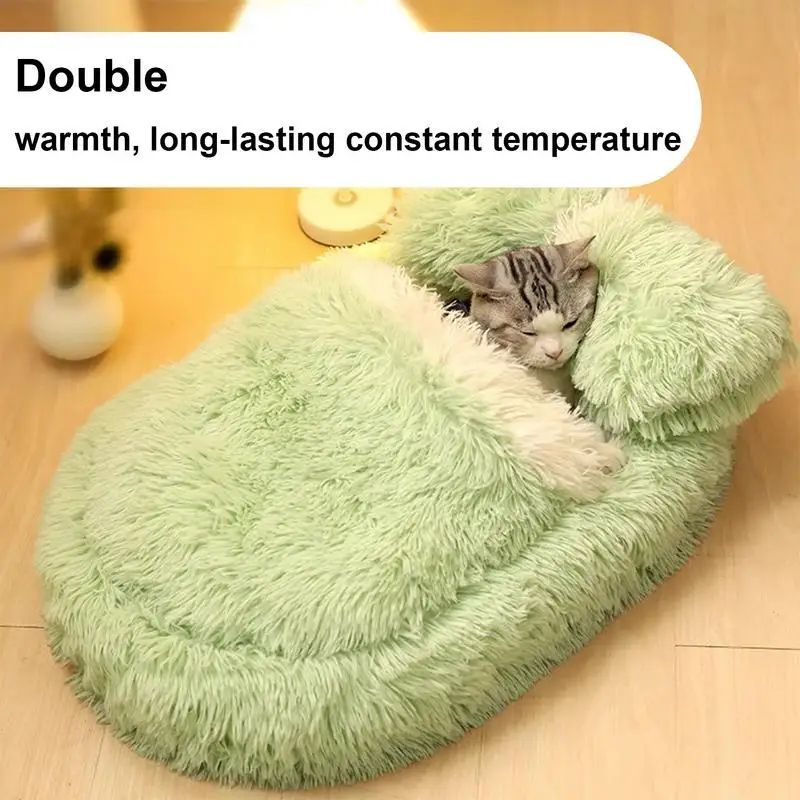Fluffy Pet Beds Anti-Slip Puppy Nest