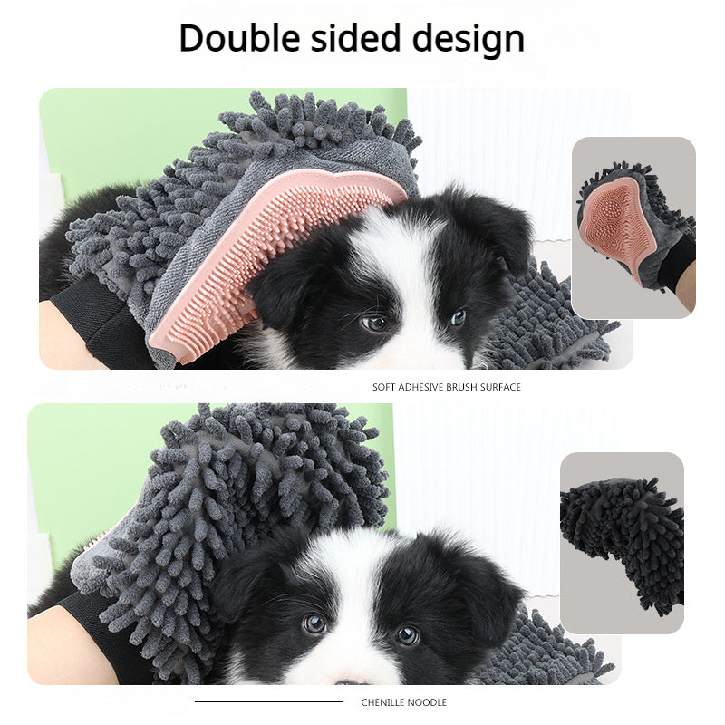 Pet Bathing Brush Grooming Glove