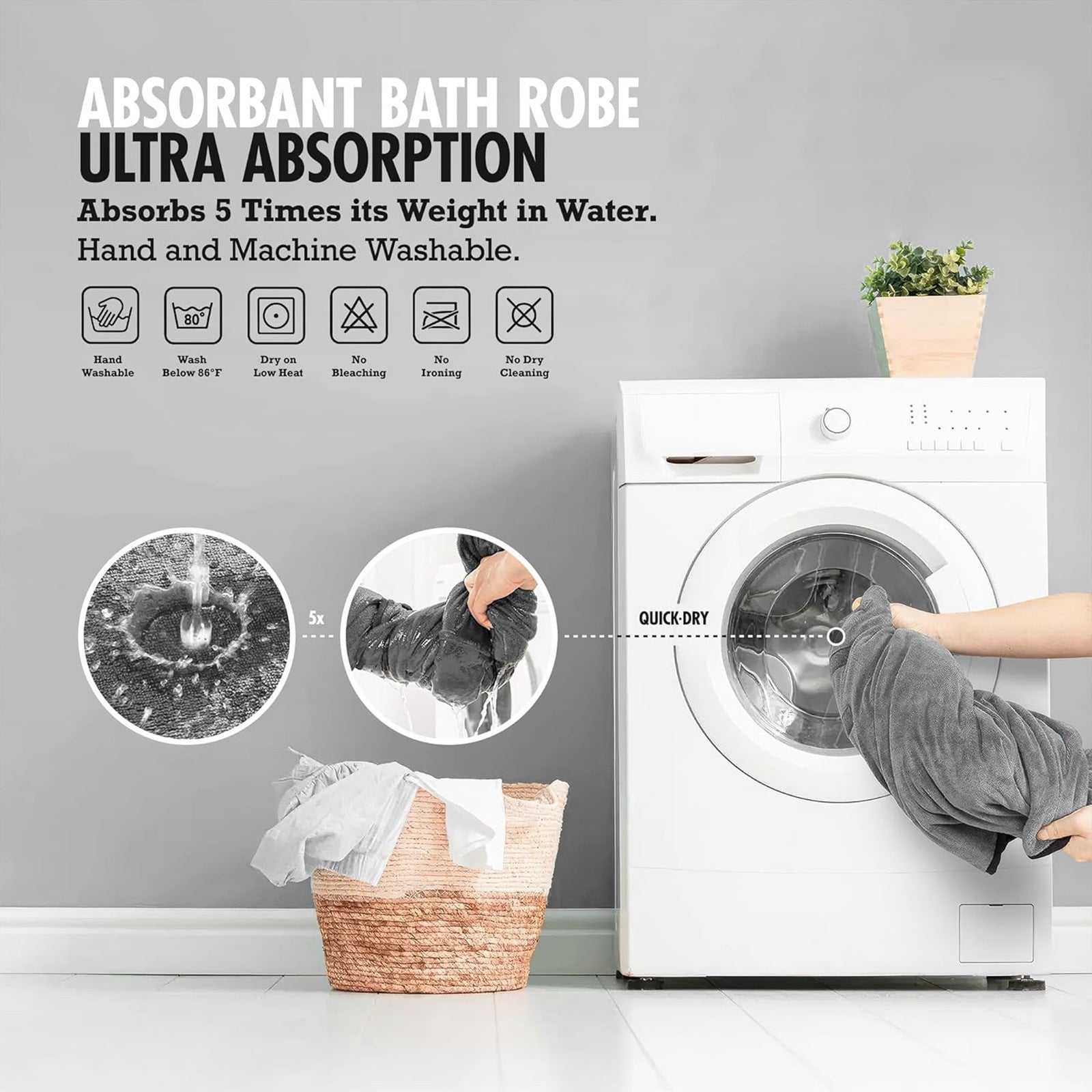 Absorbent Pet Bath Towel