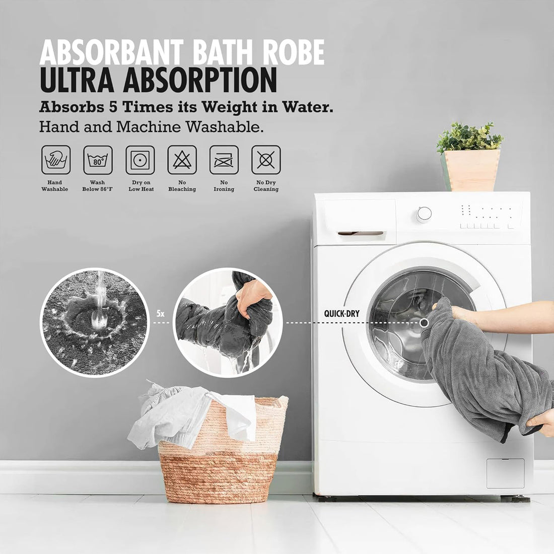 Absorbent Pet Bath Towel