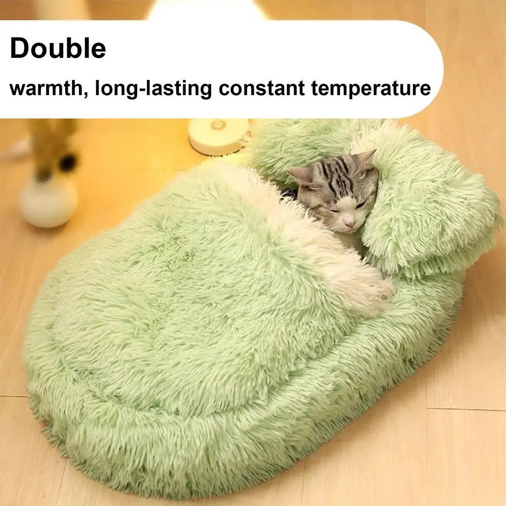 Fluffy Pet Beds Anti-Slip Puppy Nest