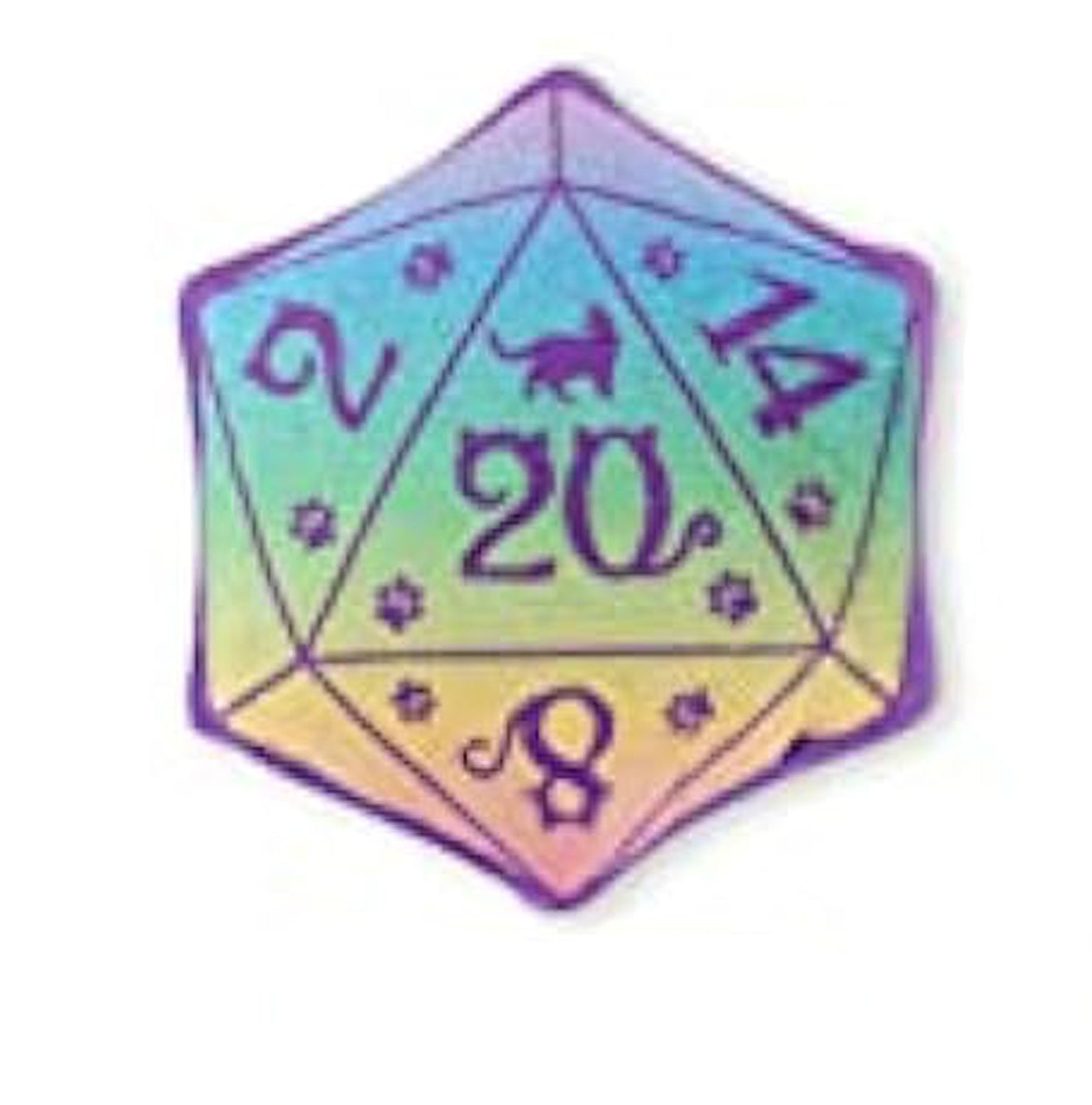 Dice Catnip Toy DND Cat Toy