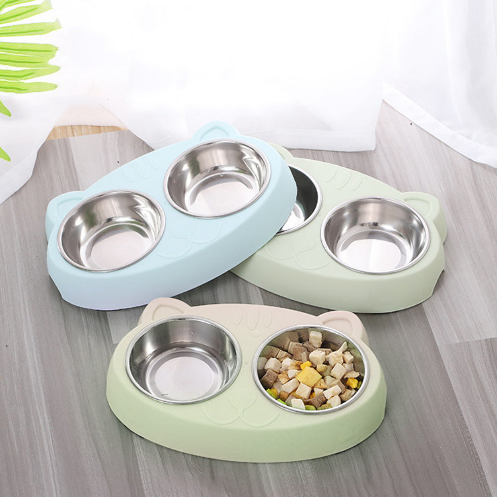 Stainless Steel Pet Food Bowl Water Bowl