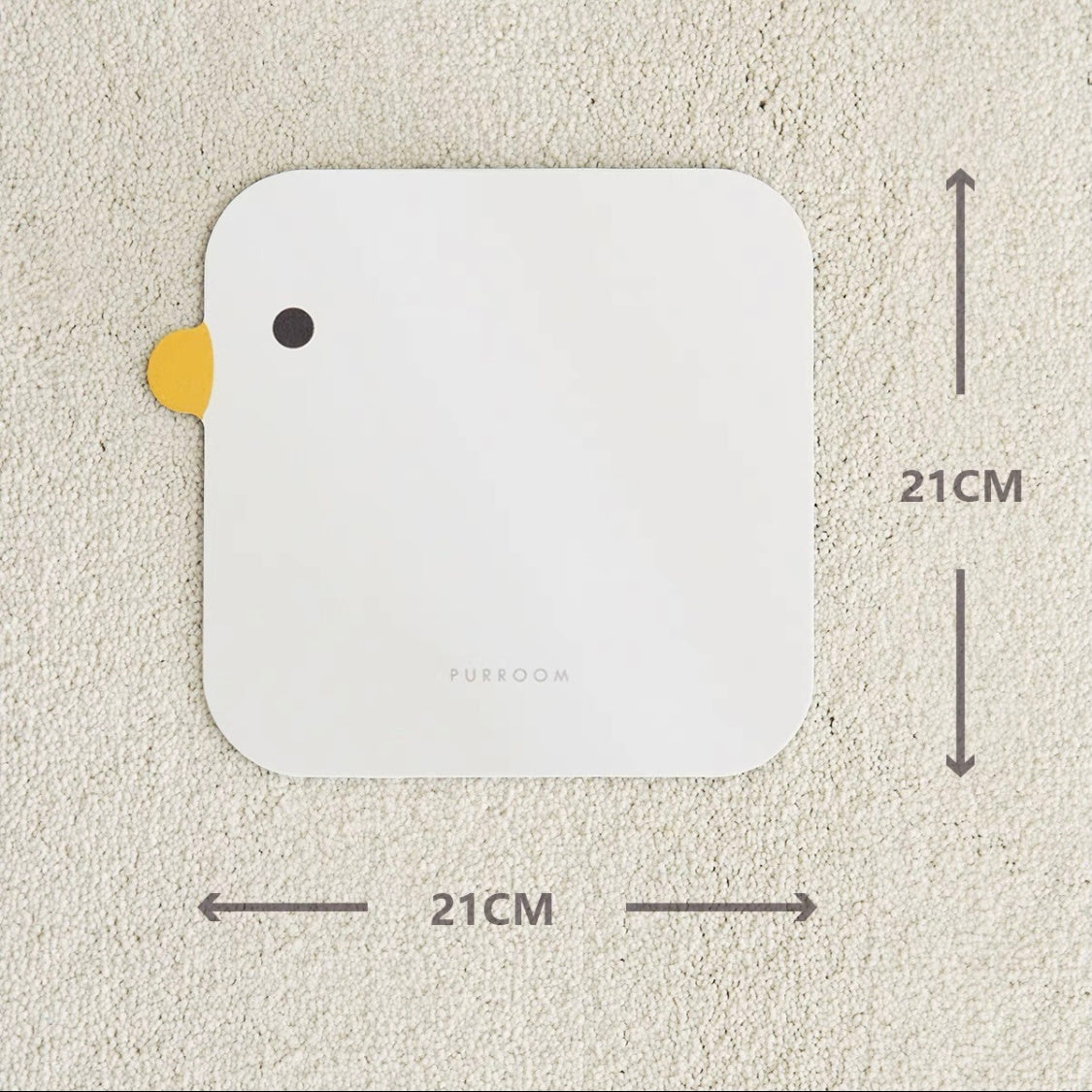 Ceramic Slanted Tall Pet Water Bowl