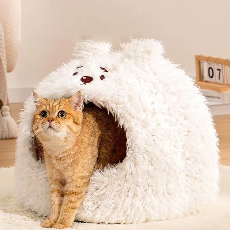 Pet Cat Litter Semi-enclosed Cat Litter Kennel