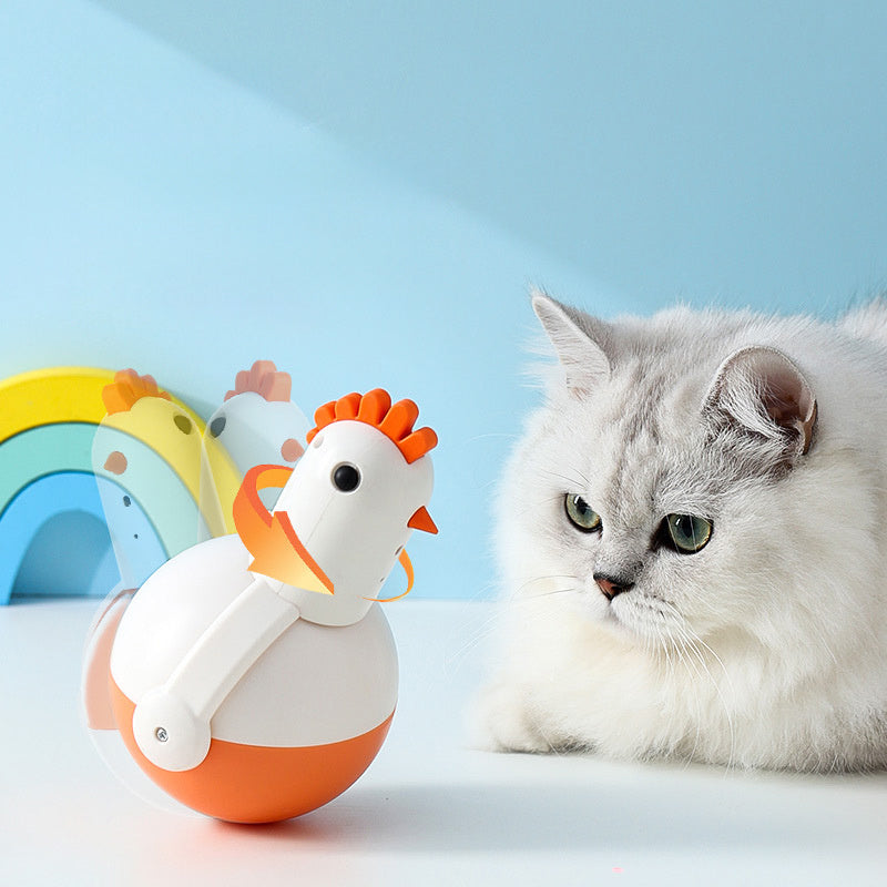 Chicken Glass  Laser Sound Cat Toy