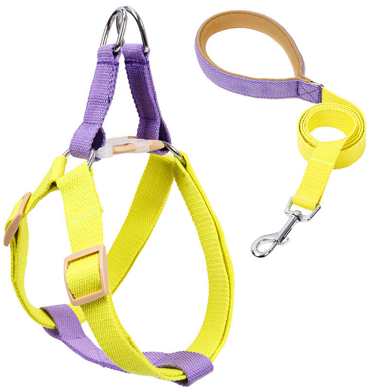 Pet Drawstring Leash Vest-style Dog Leash