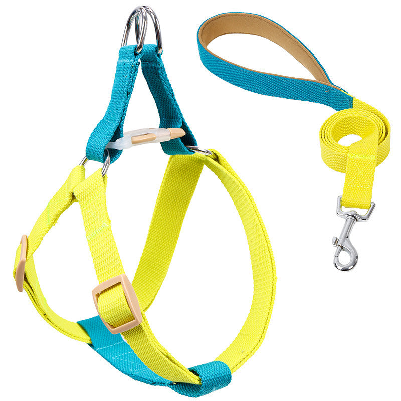 Pet Drawstring Leash Vest-style Dog Leash