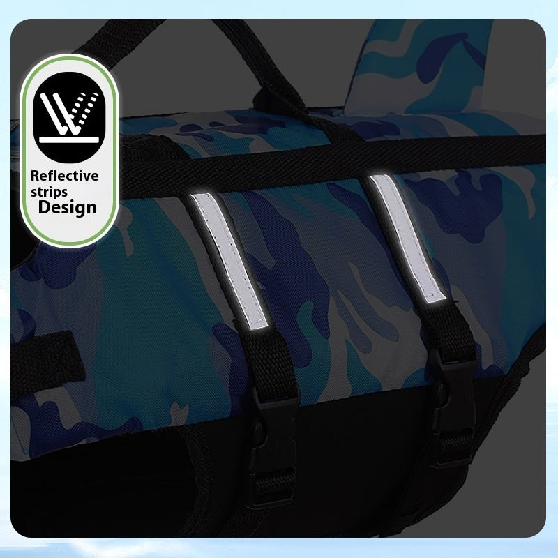 Creative Pet Camouflage Life Jacket