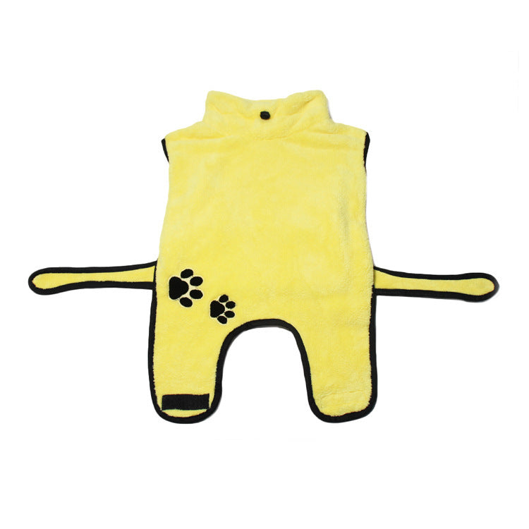 Soft  Pet Coral Fleece Pajamas