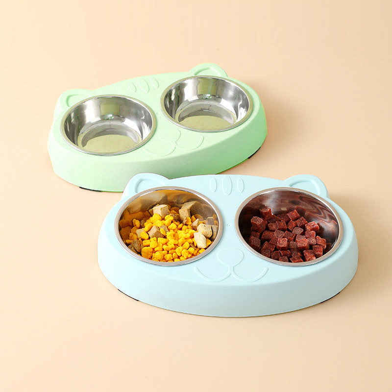 Stainless Steel Pet Food Bowl Water Bowl