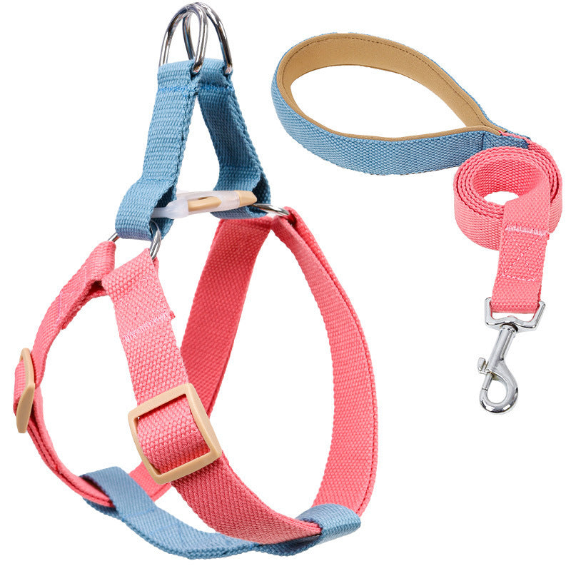 Pet Drawstring Leash Vest-style Dog Leash