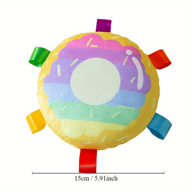 Cartoon Plush Flying Disc Toy Dog