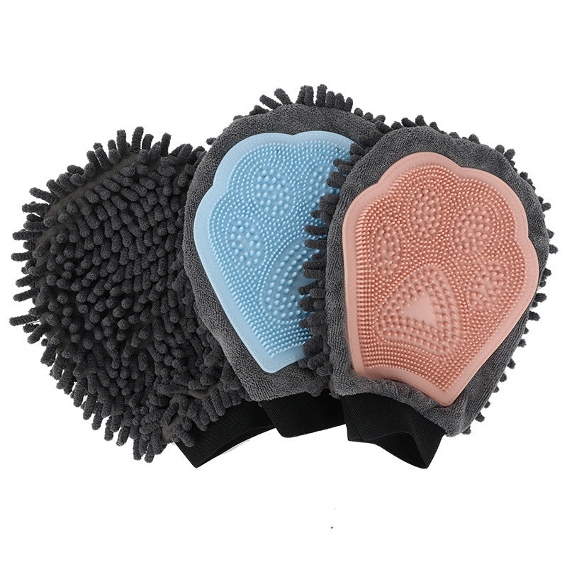 Pet Bathing Brush Grooming Glove